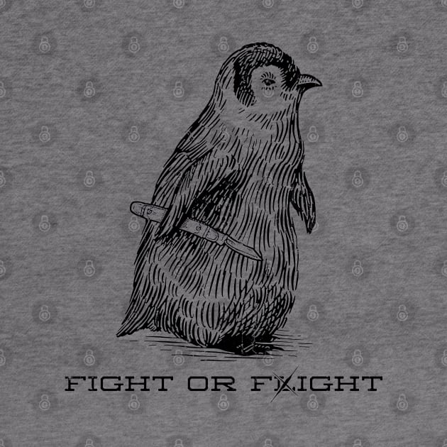 Fight or flight Vintage style by BULET